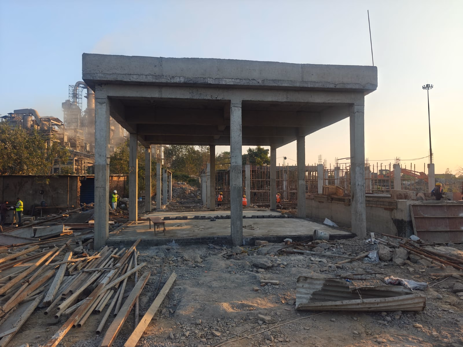 Construction Project - Industrial Setup