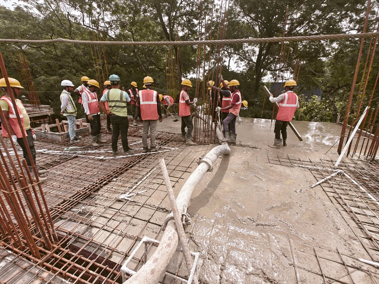 Construction Project - Foundation Work